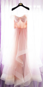 rochia mea de mireasă roz-pudră Oana Nuțu