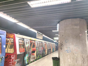incident cu fum la metrou
